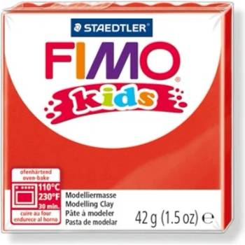 FIMO Глина, 42 g, горима, FIMO "Kids", червена 8030-2 (8030-2)