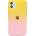 Holdit Калъф Holdit - SeeThru, iPhone 11/XR, Bright Pink/Orange Juice (7330985157882)