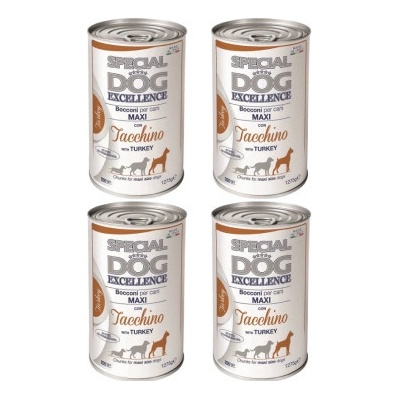 Monge Special Dog Excellence Maxi Turkey 4 x 1275 g