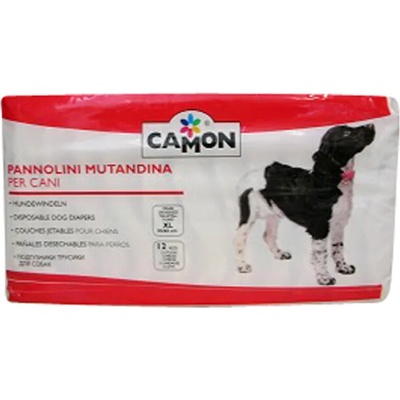 Camon dog diapers XL - памперс-гащи за кучета с талия 55 - 65 см. , 12 броя