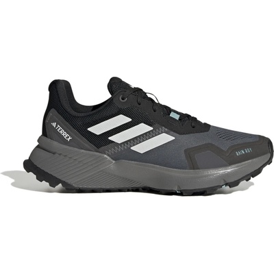 adidas Terrex Дамски мултиспорт обувки adidas Terrex Women's Terrex Soulstride RAIN. RDY Trail running shoes - Core Black / Crystal White / Grey Four - размер 43 1/3 (EU) (122-0786-0522)