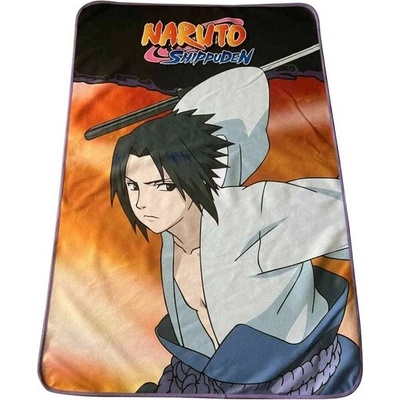 Naruto Fleecová deka SD Toys Shippuden Sasuke 100x150