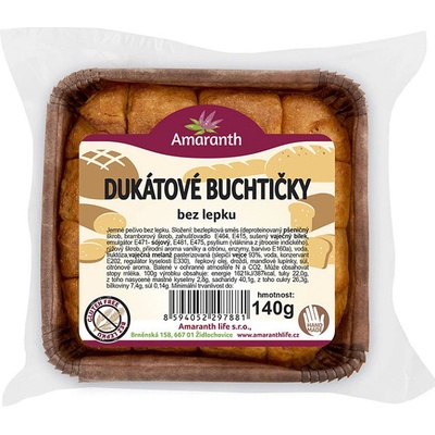 Amaranth Bezlepkové dukátové buchtičky 140 g – Zboží Dáma