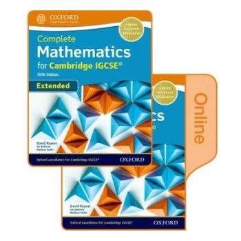 Complete Mathematics for Cambridge IGCSE (R) Student Book (Extended) | David Rayner, Ian Bettison, Matthew Taylor