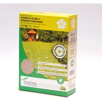 Agrosel Тревна смеска с многогодишни парички (Bellis perennis) 1кг