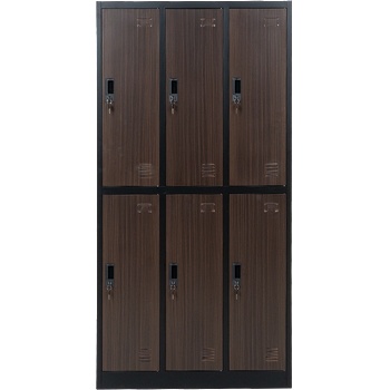 Carmen Метален шкаф Carmen CR-1243 K - черен-орех (3580017_8)