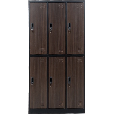 Carmen Метален шкаф Carmen CR-1243 K - черен-орех (3580017_8)