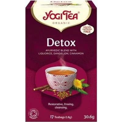 Yogi Tea Bio Ajurvédský čaj Detox 17 ks