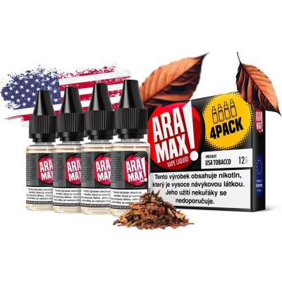 Aramax 4Pack USA Tobacco 10 ml 6 mg