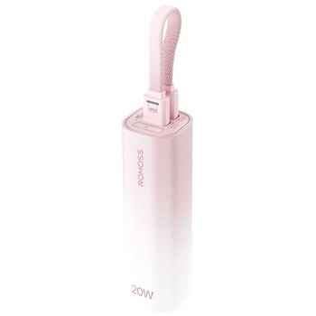 ROMOSS PSC05C Мини Powerbank 5000mAh 10.5W Розов (49953-0)