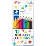 STAEDTLER Комплект цветни моливи, триъгълни, STAEDTLER "Ergo Soft 157", 12 различни цвята 157 C12 (157 C12)