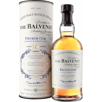 Balvenie 16y Pineau Cask 47,6%, 0,7 l (tuba)