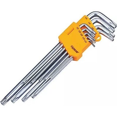 Hoteche Sada extra predĺžených kľúčov torx s otvorom T10-50 9-dielna HT260910