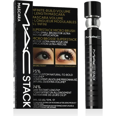 MAC Stack Mascara (Black) 12 ml нюанс черен, нова опаковка