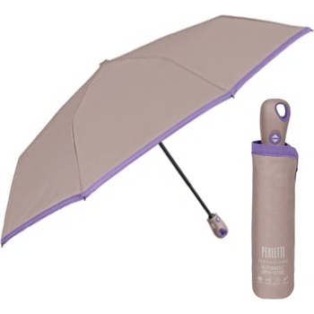 Дамски съваем автоматичен чадър Open-Close | Perletti Technology 21808 | Бежов