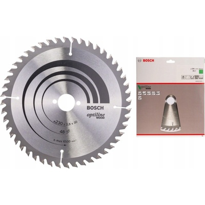Pilový kotouč Bosch Optiline Wood 230 x 30 mm