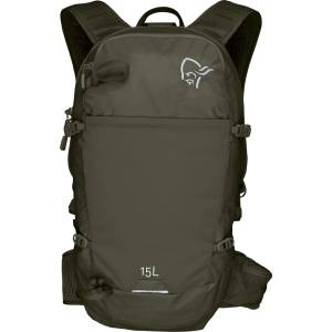Norrøna Дневна раница Norrøna Norrøna 15L Pack Daypack - Olive Night - размер One Size (502-6513-0211)