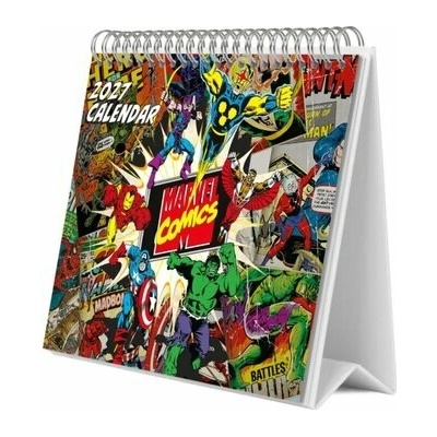 CurePink Oficiální stolní Marvel 20 x 17 cm [CS27006] 2027