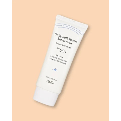Purito Daily Soft Touch Sunscreen ľahký ochranný krém na tvár SPF50+ 60 ml