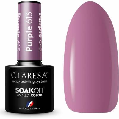 Claresa Gél lak Purple 613 5 ml