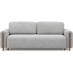 Eltap Светлосив разтегателен диван с място за съхранение от букле 244 cm Arcadova - ELTAP (SO-ARC-OA-04ROY)