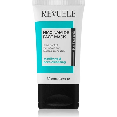 Revuele Niacinamide Face Mask pre redukciu kožného mazu 50 ml