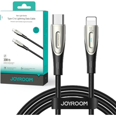 Joyroom SA27-CL3 USB-C / Lightning 30W, 1,2m, černý