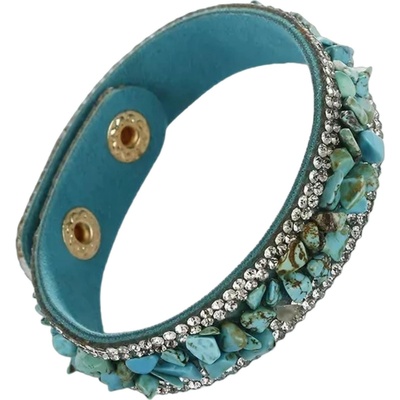 HARAHU Гривна Retro Stone - Тюркоазена KP29617 (29617)