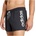 Adidas Бански гащета Adidas Logo Stretchy Knit 3´´ swimming shorts - Black (Black / White)