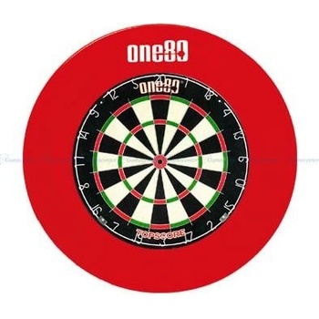 ONE80 s logom červená Ochrana k terčom