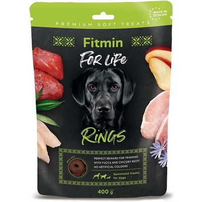 Fitmin For Life VÝCVIKOVÝ PAMLSEK RINGS 400 g