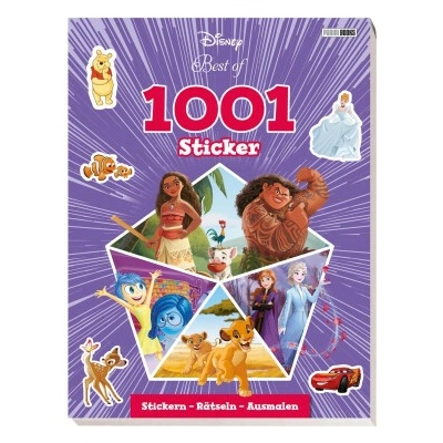 Disney Best of: 1001 Sticker - Stickern - Rätseln - Ausmalen