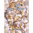 List pre Ester - Ján Markoš