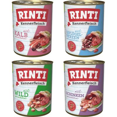 Rinti Kennerfleisch miešané balenie Mix 12 x 800 g 1