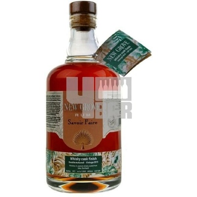 New Grove Savoir Faire 2013 Islay Whisky Finish 46% 0,7 l (tuba)