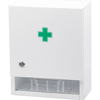 Štěpař Nástenná lekárnička pre 20 osôb biele lamino biela