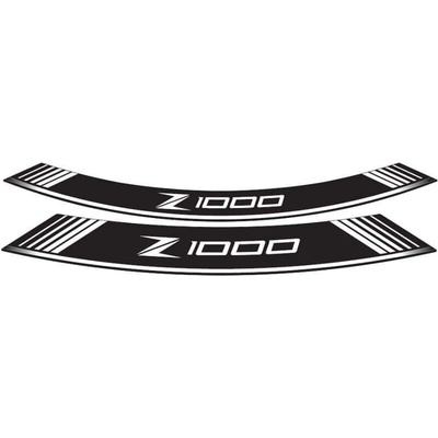 Linka na ráfek PUIG Z1000 7590B bílá linky na ráfek - sada 8ks