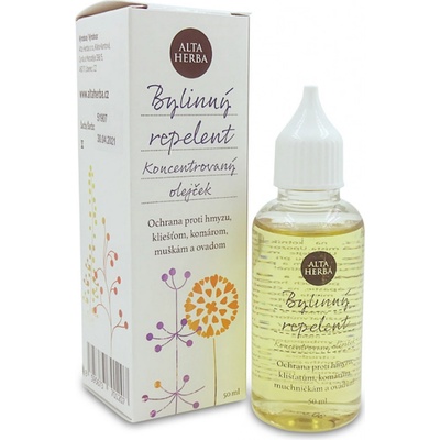 Alta Herba Bylinný repelent koncentrovaný olejíček 50 ml