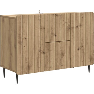 vidaXL Служебен шкаф Дъб артизан 89 x 34, 5 x 62 см Инженерна дървесина (894434)