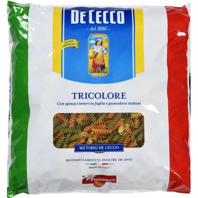 De Cecco Fusilli Tricolore 3 kg