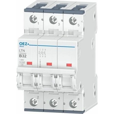 OEZ Istič LTN-32B-3, 10 kA, 400 V, 32 A, LTN-32B-3