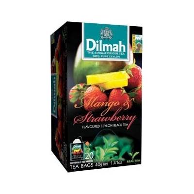 Dilmah Mango Jahoda čierny čaj 20 x 2 g