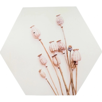 Textilomanie Nástenná dekorácia POPPY WOOD Ø 58 cm