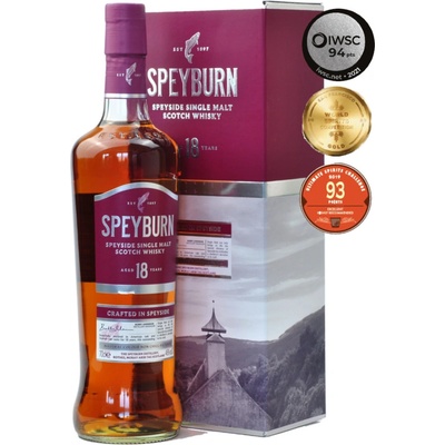 Speyburn 18y 46% 0,7 l (kartón)