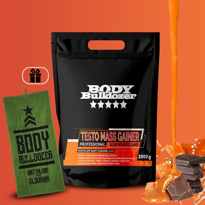 BodyBulldozer Testo Mass Gainer 2000 g