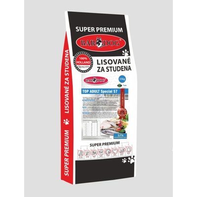 Bardog Lisované Top Adult Speciál 57 16 kg