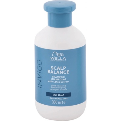 Wella Professionals Invigo Scalp Balance Deep Cleansing Shampoo hĺbkovo čistiaci šampón pre mastné vlasy 300 ml