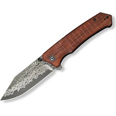 Civivi Tacticorix Guibourtia Wood Damascus Blade C23055-DS1