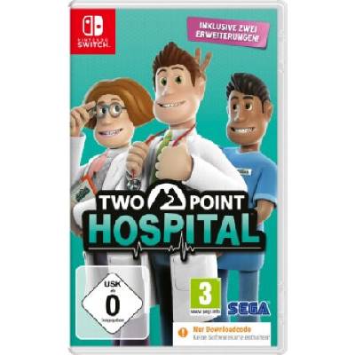 Two Point Hospital (Code in a Box), 1 Nintendo Switch-Spiel