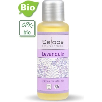 Saloos tělový a masážní olej Levandule 250 ml